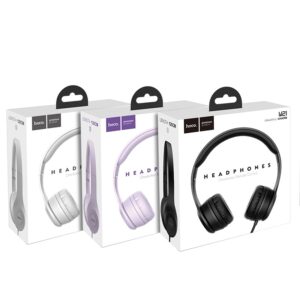 W21 Headphones wired headset with mic