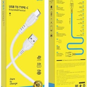 Bx51 T-C Ujet Charging Data Cable Black TR00116