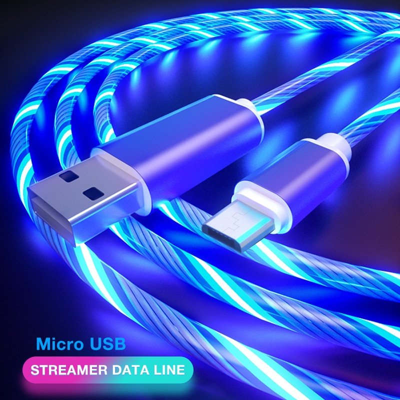 Glowing Cable Mobile Phone Charging Cables TR00123