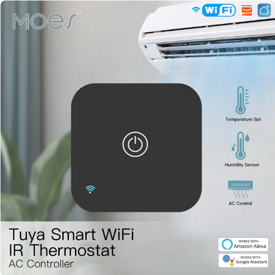 Tuya Wifi IR Thermostat AC Controller Remote Control Smart Life TR00228