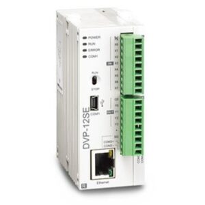 PLC CPU Ethernet port relay outputs Delta DVP12SE11R