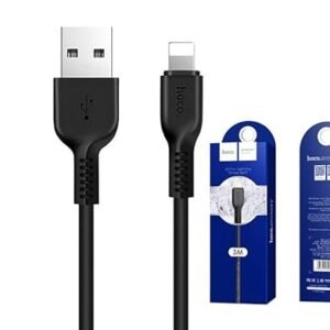 X20 USB to iP Charging Data Cable Snowy Spirit Black (L=3M) TR00325